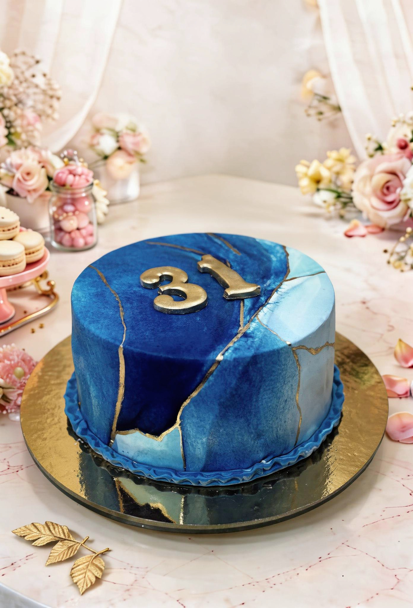 Marmor Geburtstagstorte