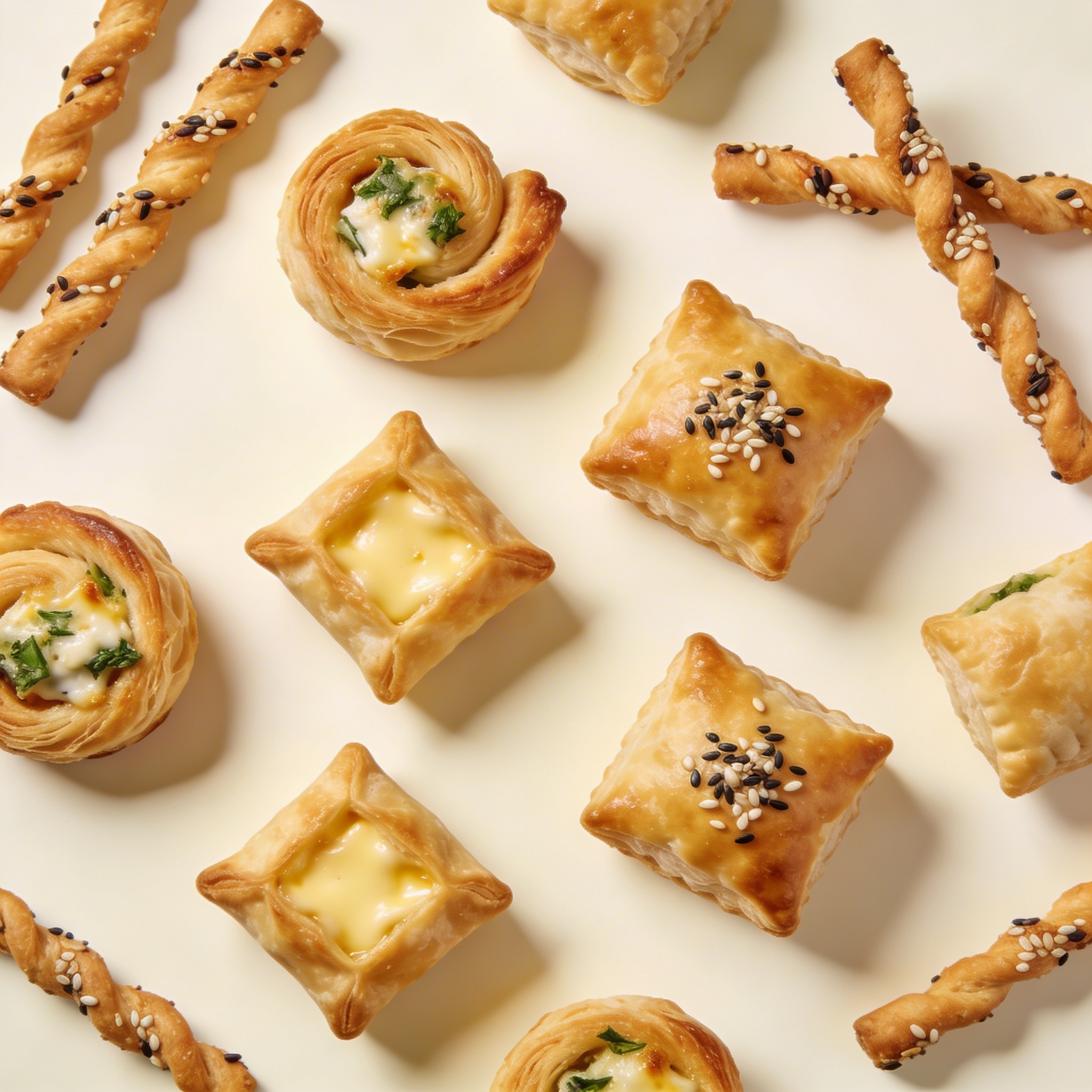 Blätterteig Snacks